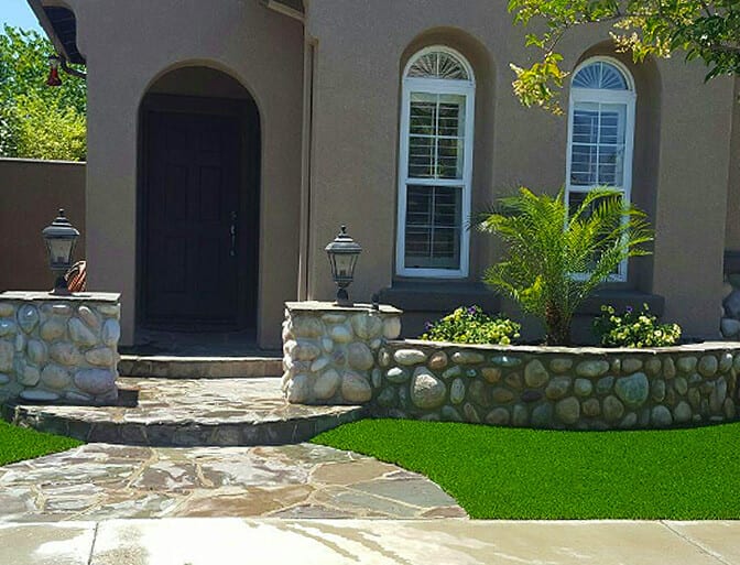 Synthetic Grass Home Installation